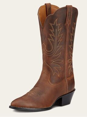 Ariat Heritage Western Cowboy Boots - Women’s Size 11C - Stagecoach - Brown